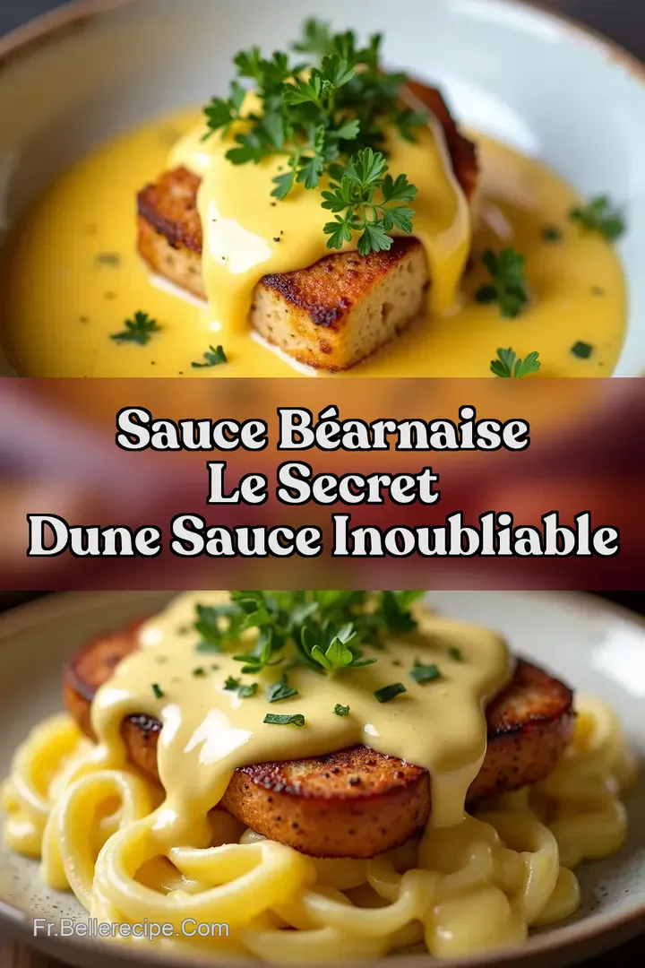 Sauce B&eacute;arnaise Le Secret dune Sauce Inoubliable
