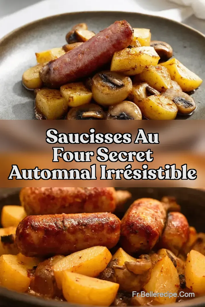 Saucisses au Four Secret Automnal Irr&eacute;sistible