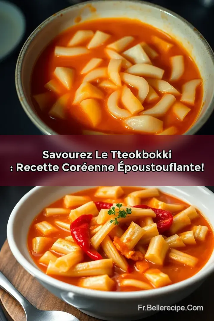 Savourez le Tteokbokki : Recette Cor&eacute;enne &Eacute;poustouflante!