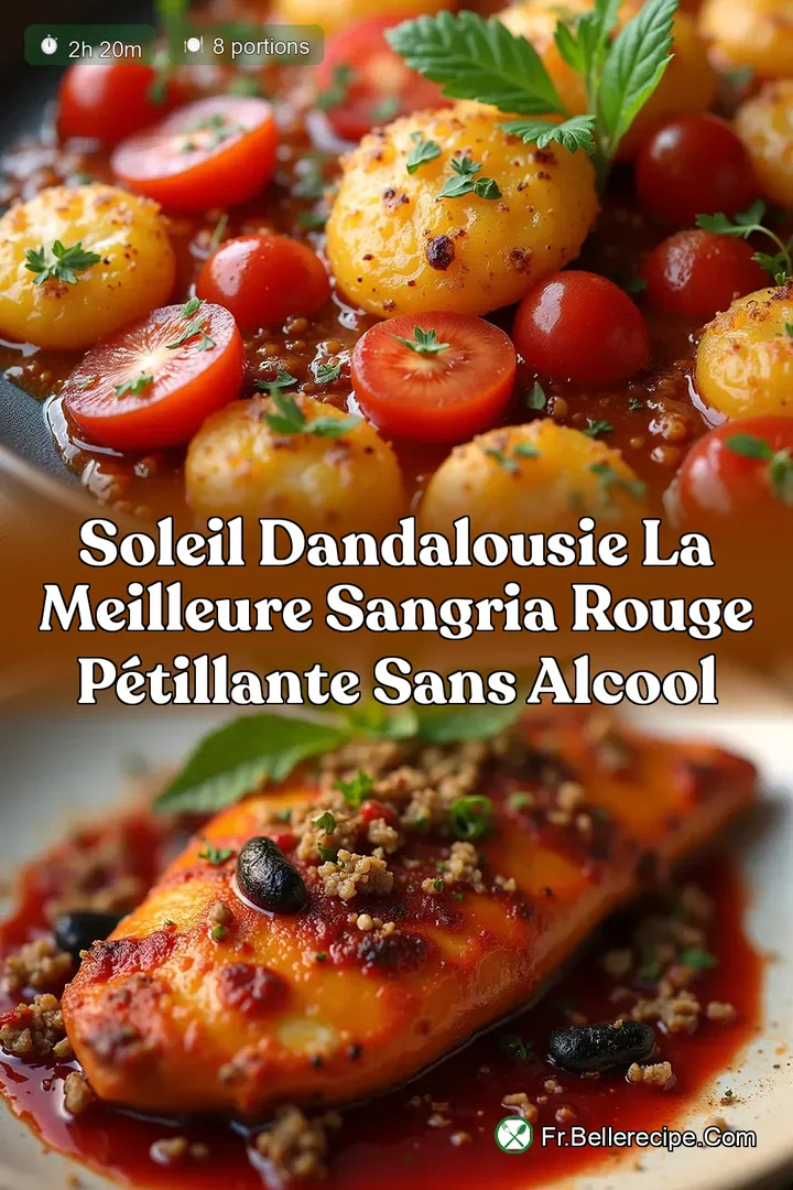 Soleil dAndalousie La Meilleure Sangria Rouge P&eacute;tillante Sans Alcool
