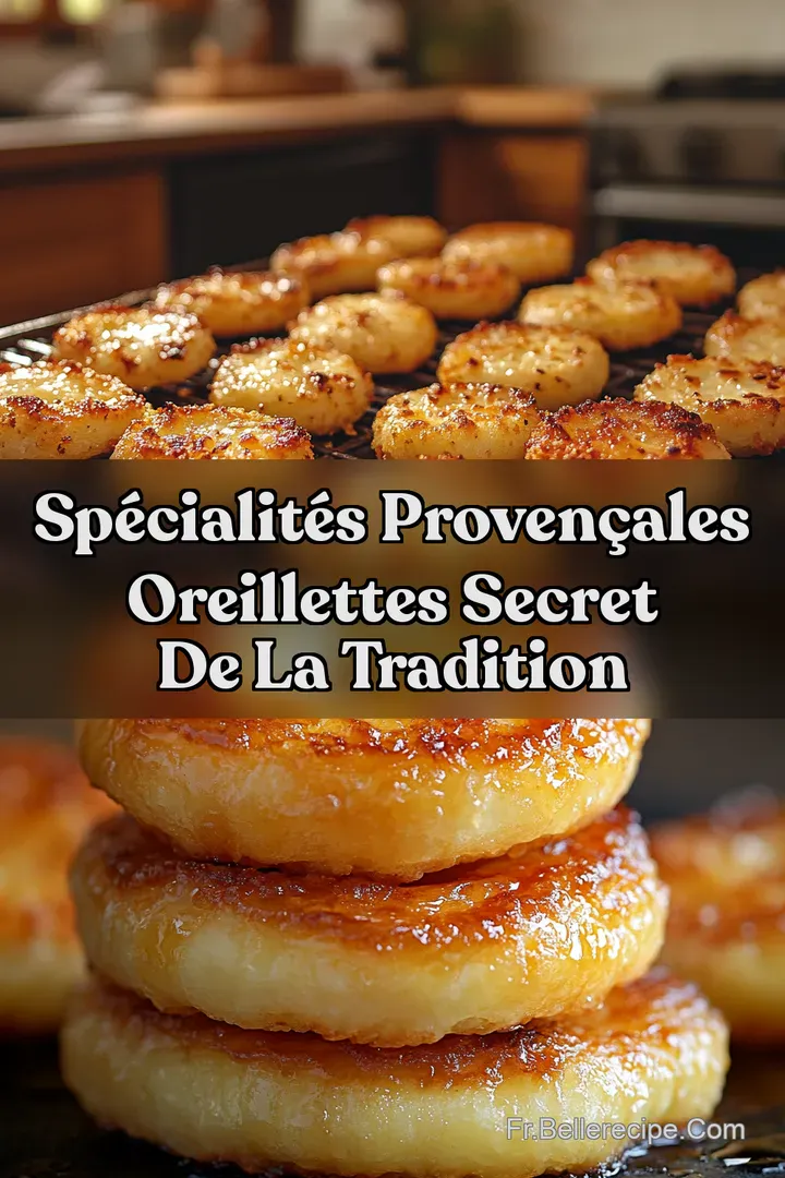Sp&eacute;cialit&eacute;s Proven&ccedil;ales Oreillettes Secret de la Tradition