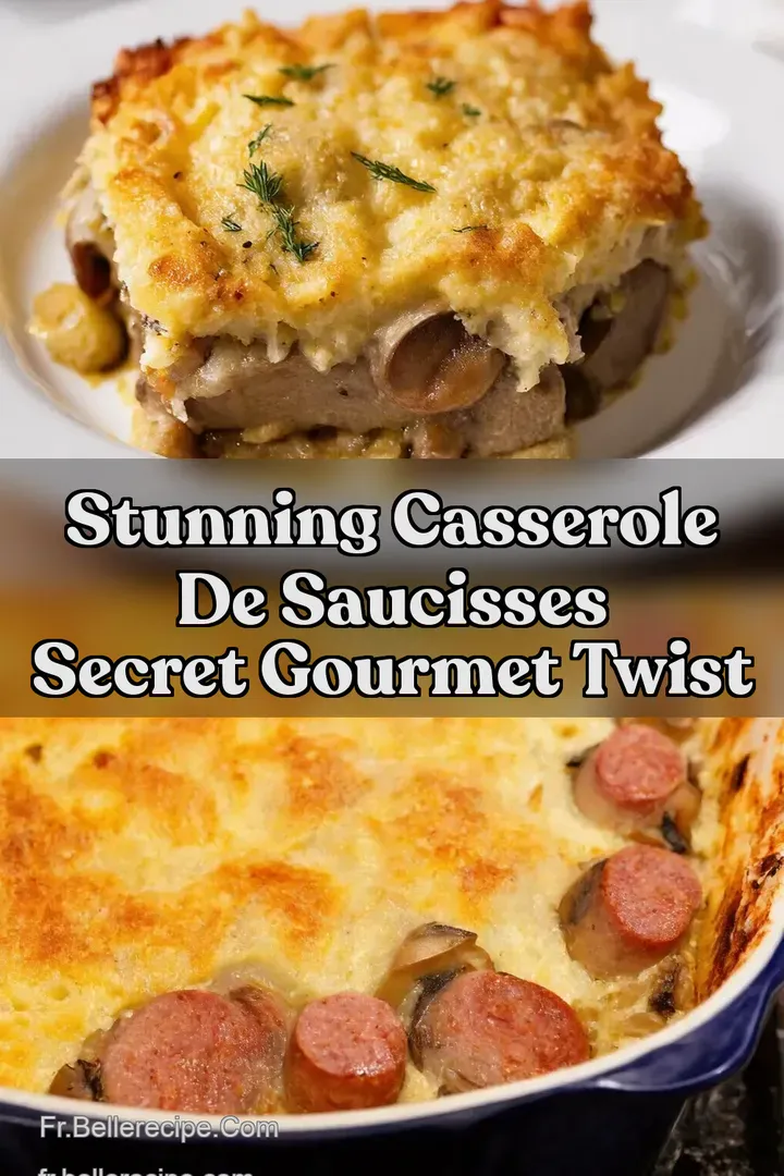 Stunning Casserole de Saucisses Secret Gourmet Twist