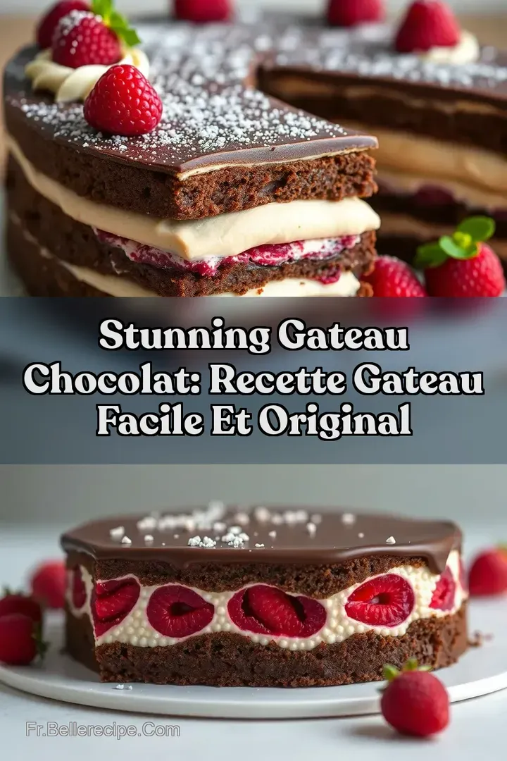 Stunning Gateau Chocolat: Recette Gateau Facile et Original