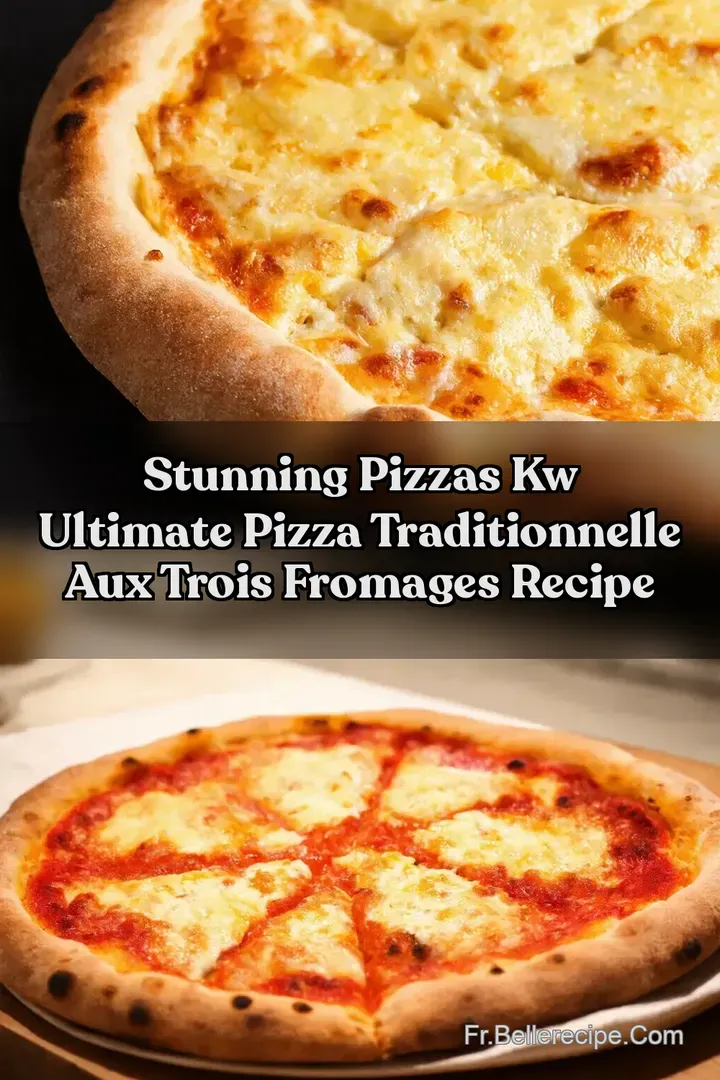 Stunning Pizzas kw Ultimate Pizza Traditionnelle aux Trois Fromages Recipe