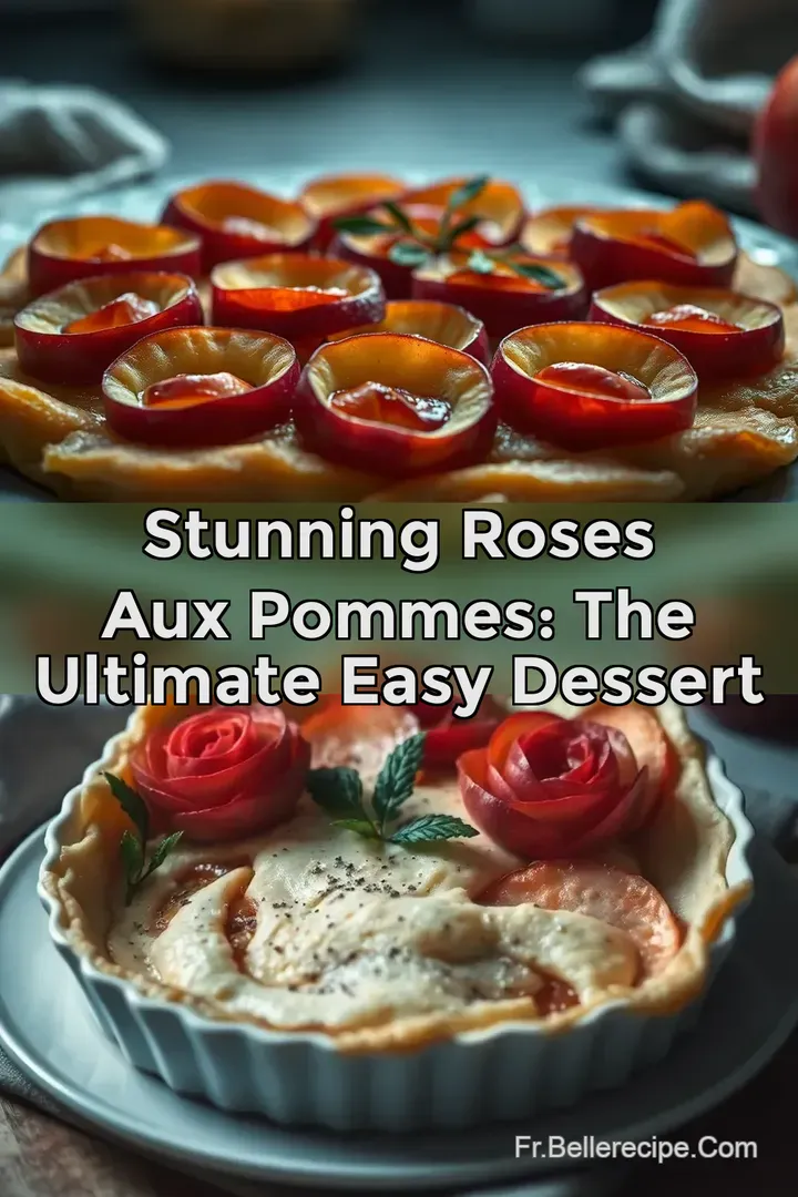 Stunning Roses aux Pommes: The Ultimate Easy Dessert