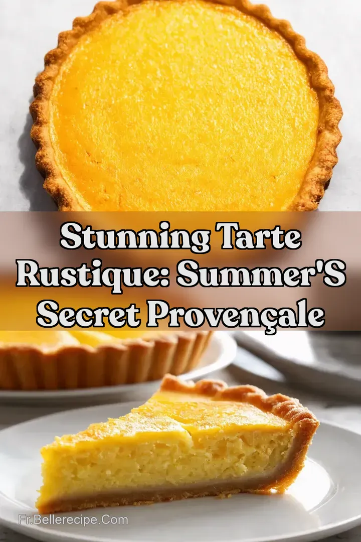 Stunning Tarte Rustique: Summer s Secret Proven&ccedil;ale