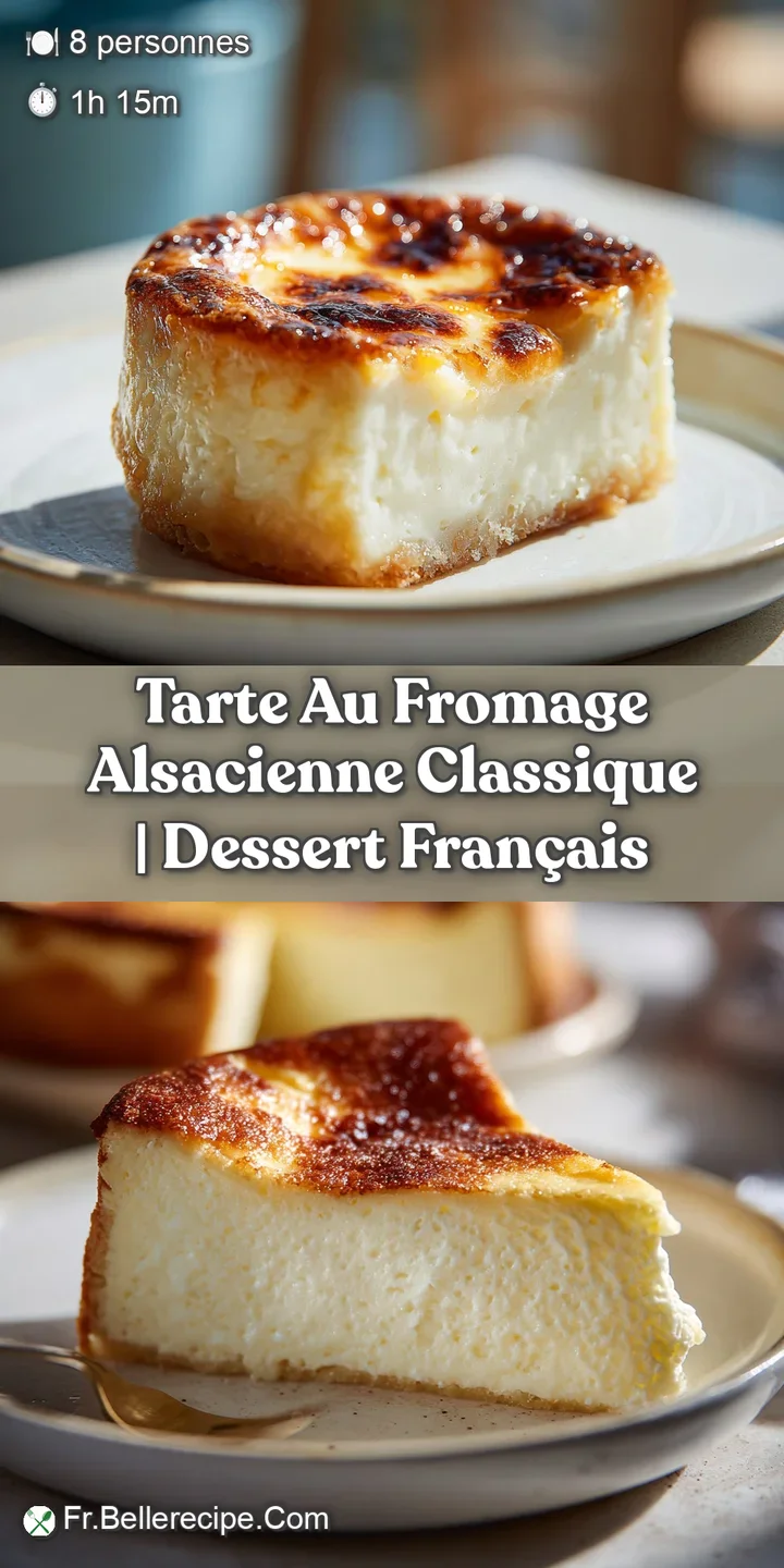 Close-up of a cheese tart revealing a luscious, pale yellow filling with a slight wobble, encased in a crisp, golden-brown...