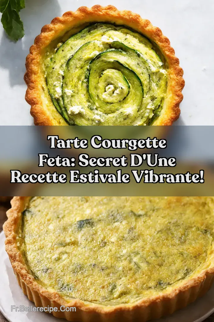 Tarte Courgette Feta: Secret d une Recette Estivale Vibrante!