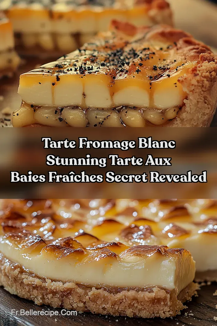Tarte Fromage Blanc Stunning Tarte aux Baies Fra&icirc;ches Secret Revealed