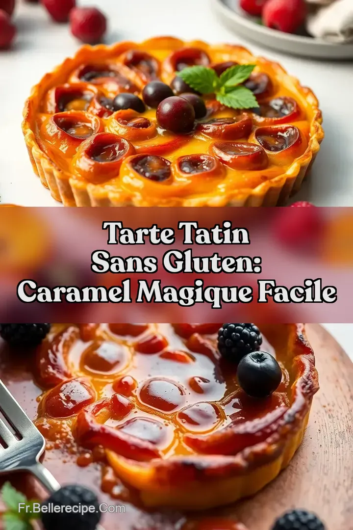 Tarte Tatin Sans Gluten: Caramel Magique Facile