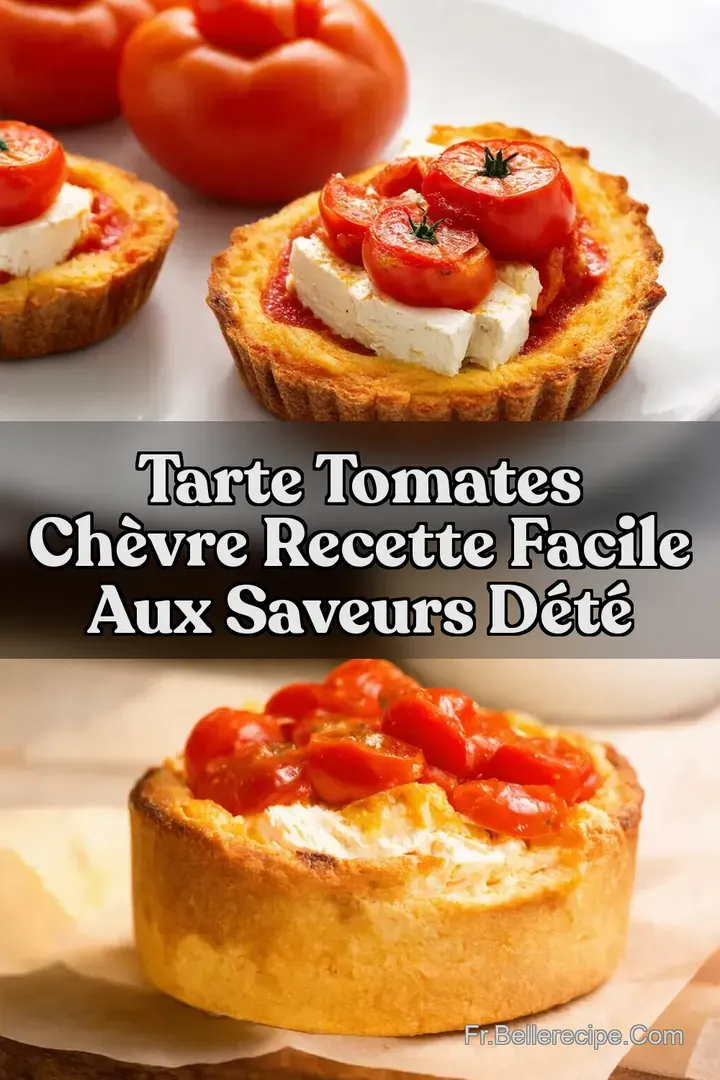 Tarte Tomates Ch&egrave;vre Recette Facile aux Saveurs D&Eacute;t&eacute;
