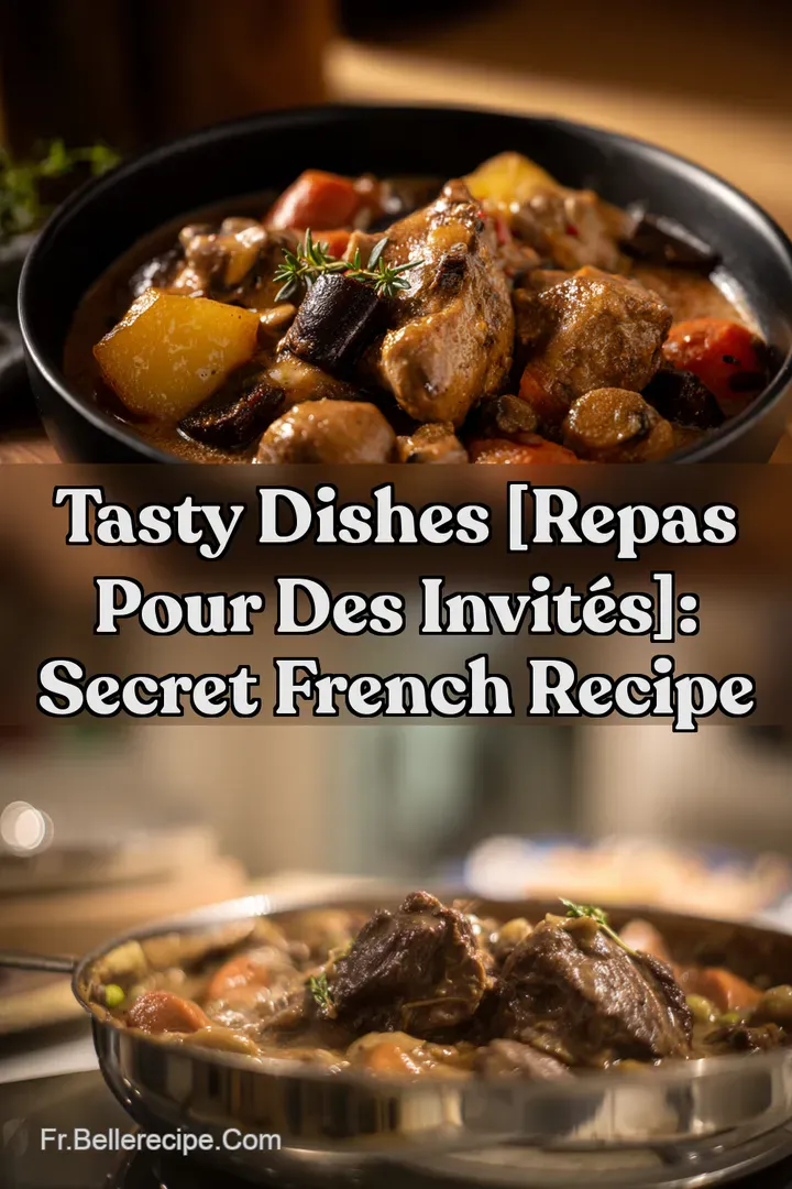 Tasty Dishes [Repas pour des invit&eacute;s]: Secret French Recipe