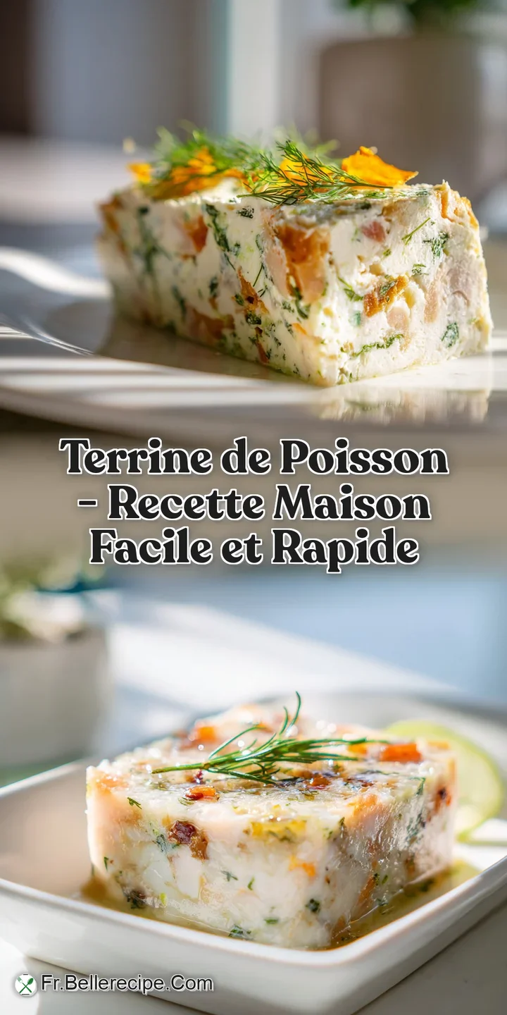 Close-up of layered pink and white fish terrine, showcasing a beautifully molded, slightly glossy surface with subtle flecks.