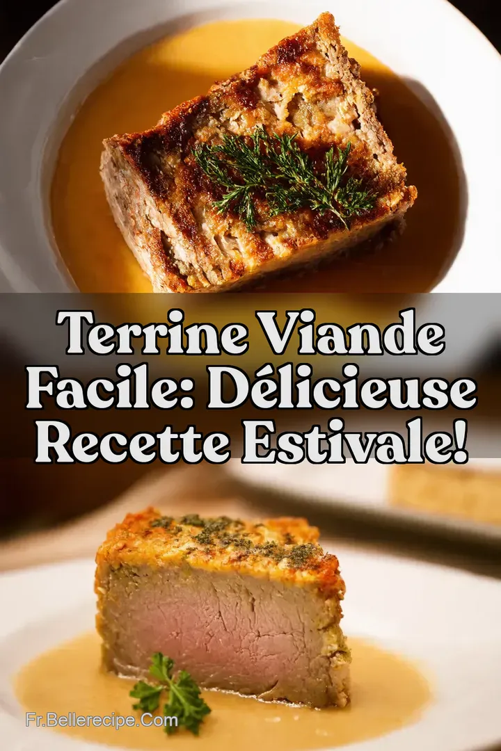 Terrine Viande Facile: D&eacute;licieuse Recette Estivale!