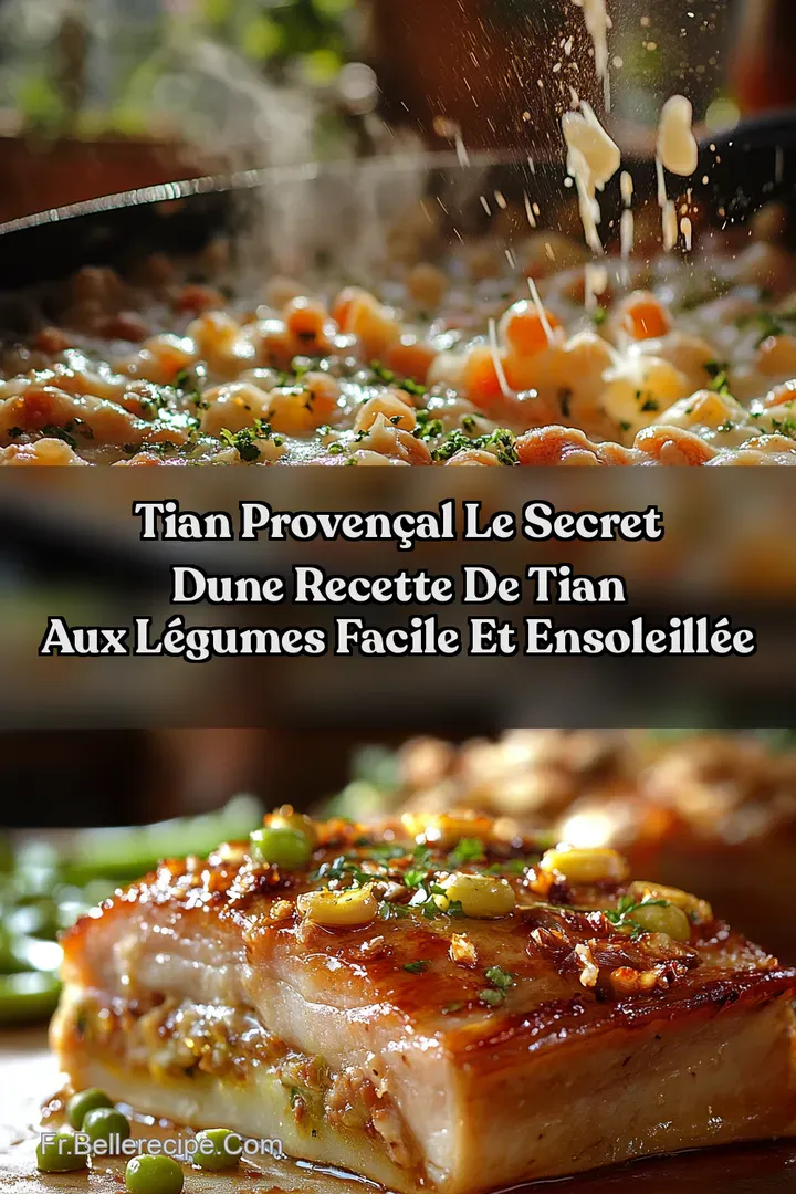 Tian Proven&ccedil;al Le secret dune Recette de Tian aux L&eacute;gumes facile et ensoleill&eacute;e