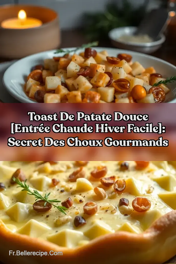 Toast De Patate Douce [Entr&eacute;e Chaude Hiver Facile]: Secret des Choux Gourmands