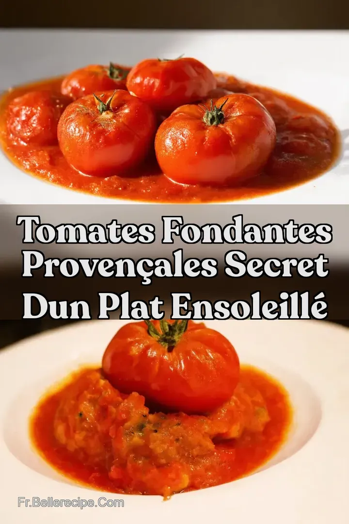 Tomates Fondantes Proven&ccedil;ales Secret dun Plat Ensoleill&eacute;