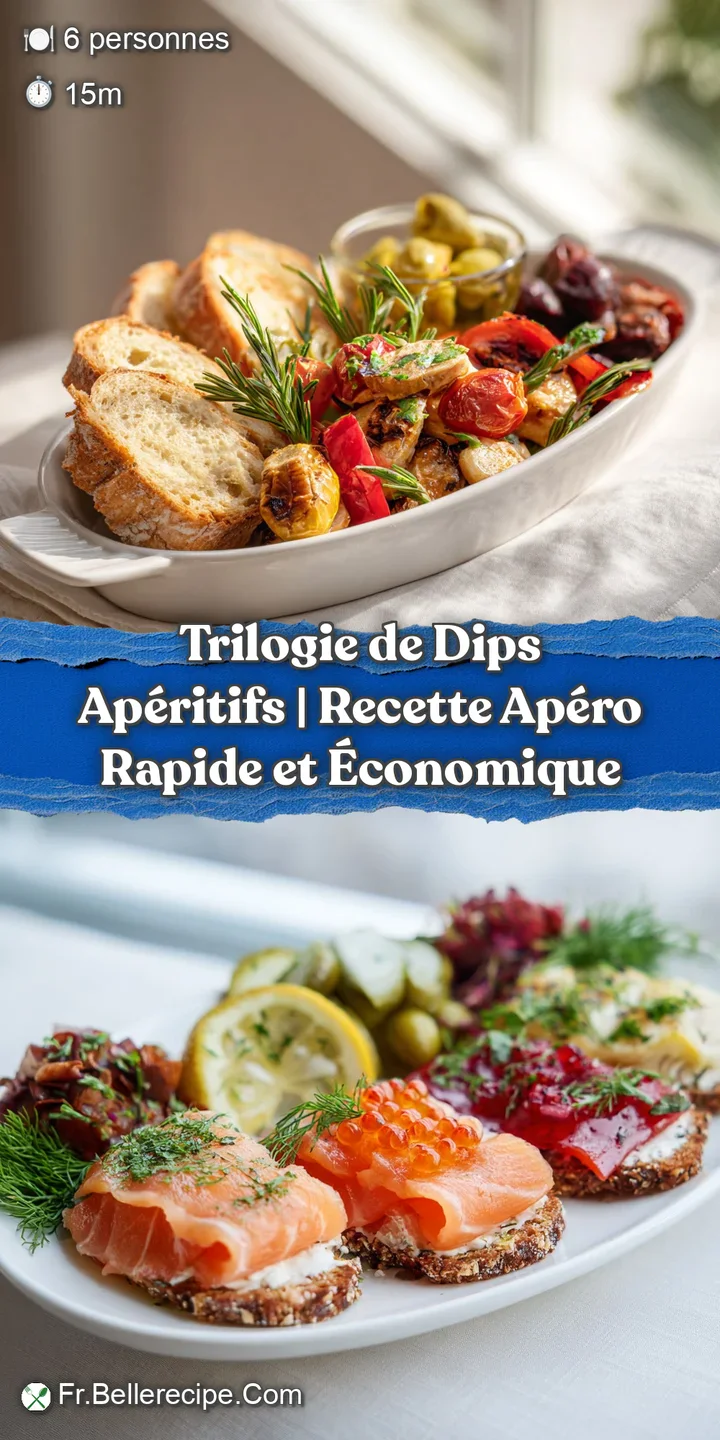 A close-up reveals the creamy, smooth texture of a white dip, contrasted with bright green herbs and red chili flakes.