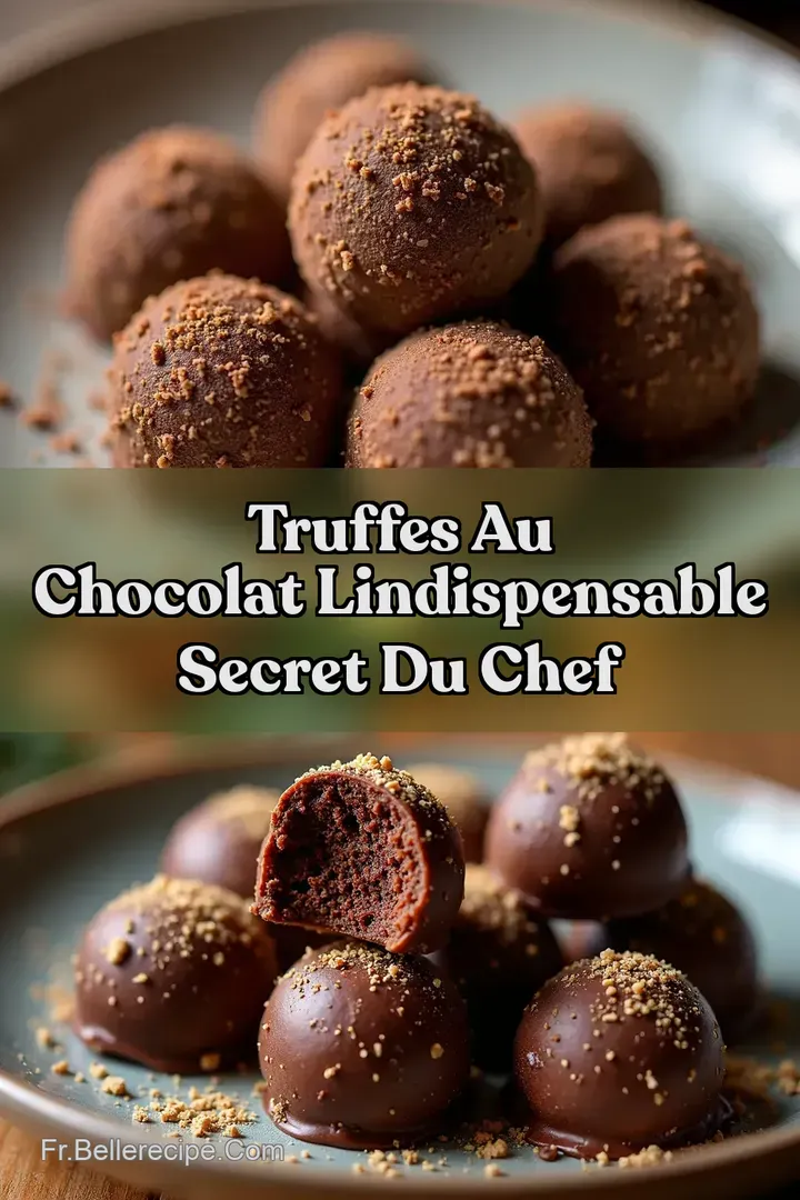 Truffes Au Chocolat LIndispensable Secret du Chef