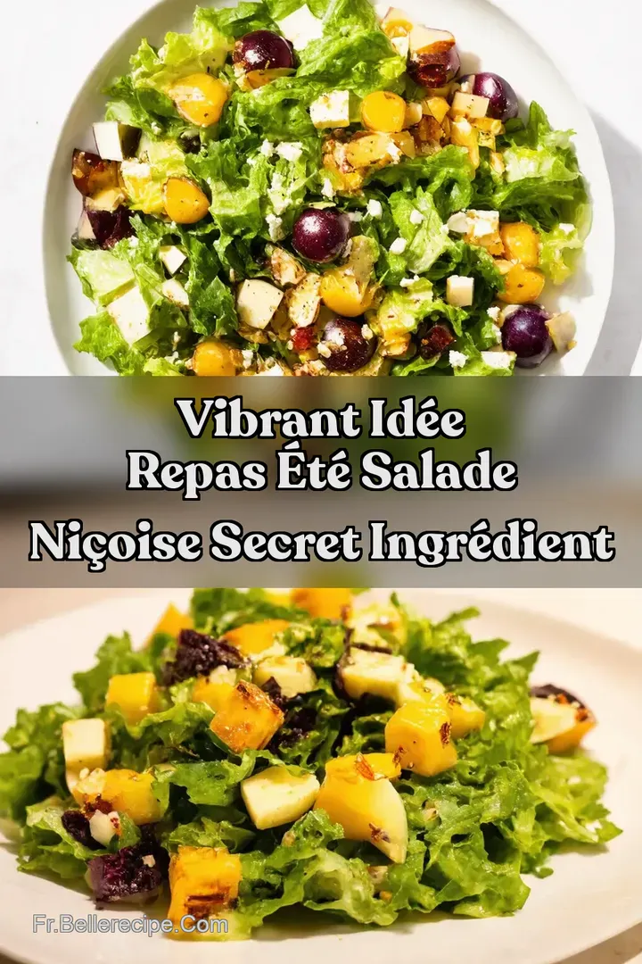 Vibrant Id&eacute;e Repas &Eacute;t&eacute; Salade Ni&ccedil;oise Secret Ingr&eacute;dient