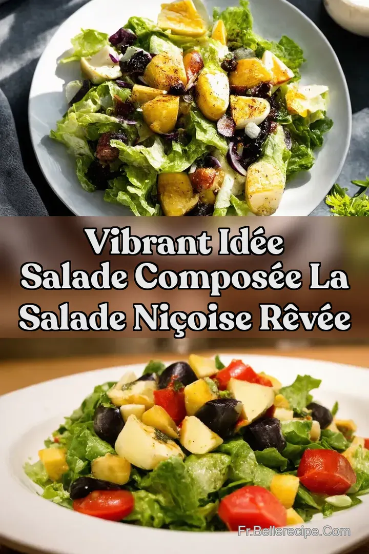Vibrant Id&eacute;e Salade Compos&eacute;e La Salade Ni&ccedil;oise R&ecirc;v&eacute;e