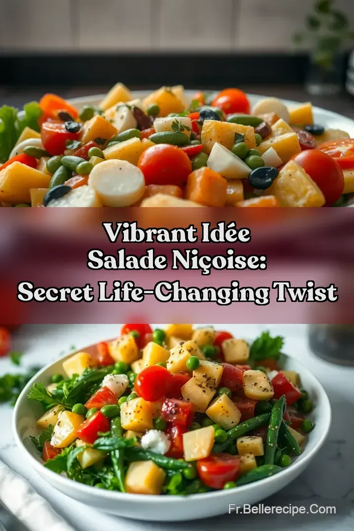 Vibrant Id&eacute;e Salade Ni&ccedil;oise: Secret Life-Changing Twist