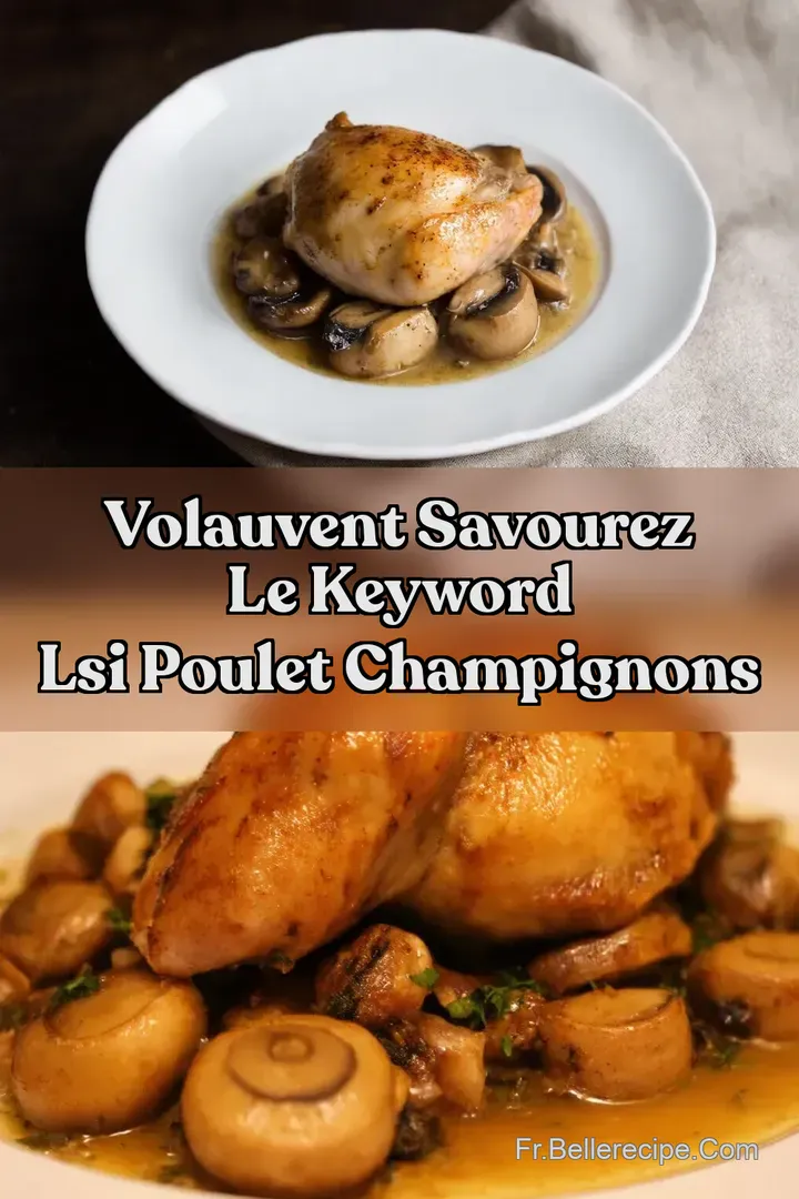 VolauVent Savourez le keyword LSI Poulet Champignons