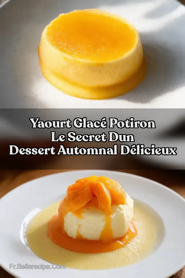 Yaourt Glac&eacute; Potiron Le Secret dun Dessert Automnal D&eacute;licieux