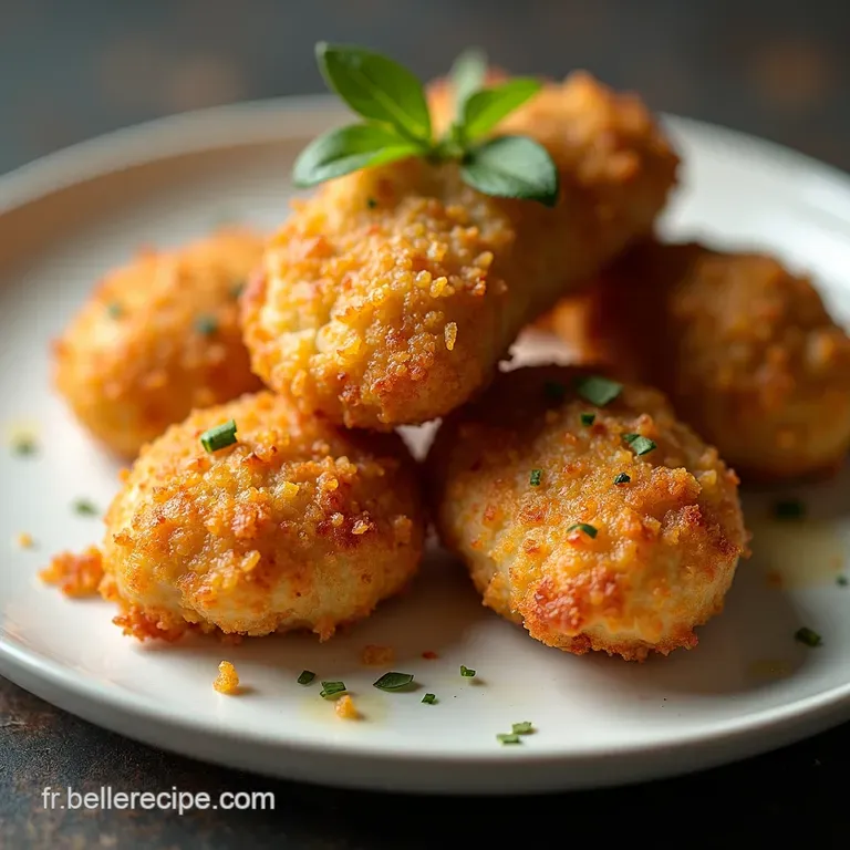 Accras de Poulet Croustillants Le Succ&egrave;s Garanti de Vos Buffets