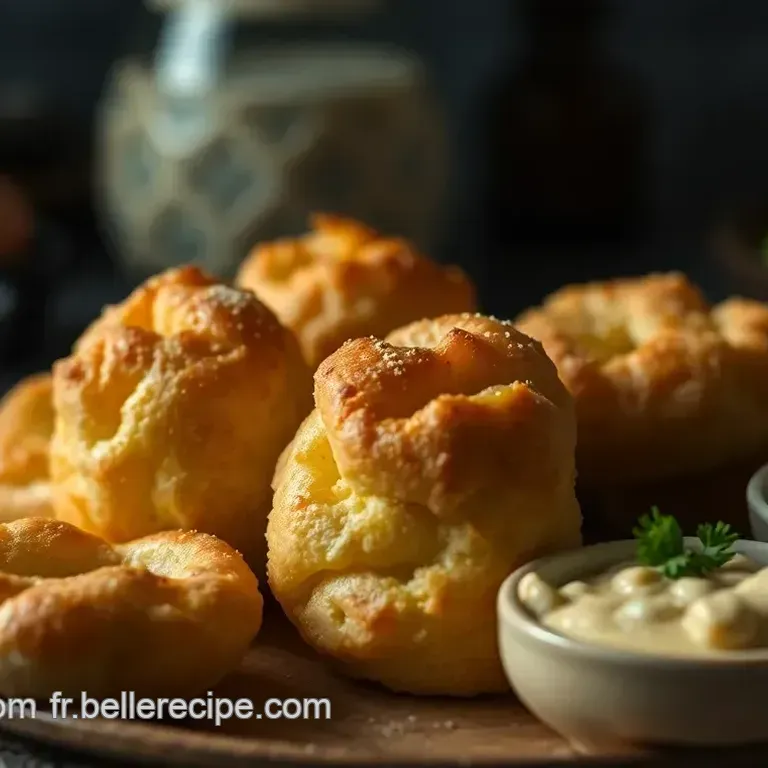 Ap&eacute;ro D&icirc;natoire : Goug&egrave;res au Fromage et Dips de L&eacute;gumes Croquants