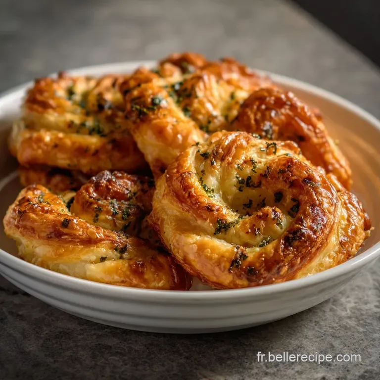 Elegant, single serving of the pastry, showcasing its delicate layers. The edges are perfectly browned against a clean whi...