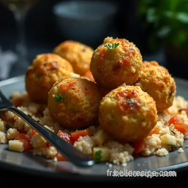 Arancini Siciliani: Crispy Rice Balls of Sunshine presentation