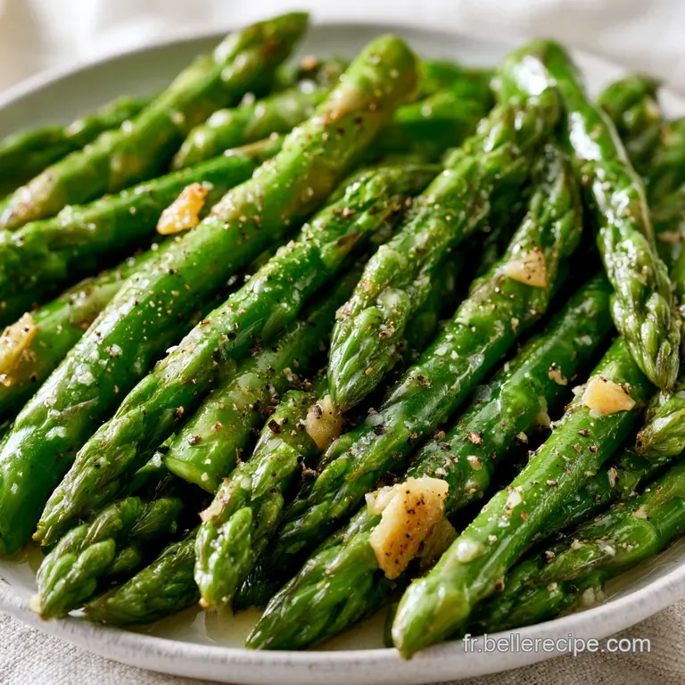 Asperges Po&ecirc;l&eacute;es : Croquantes et Savoureuses