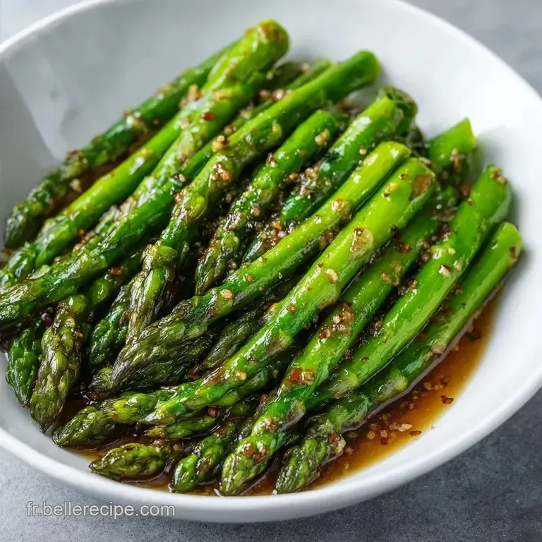 Asperges Po&ecirc;l&eacute;es: Beurre Noisette et Citron