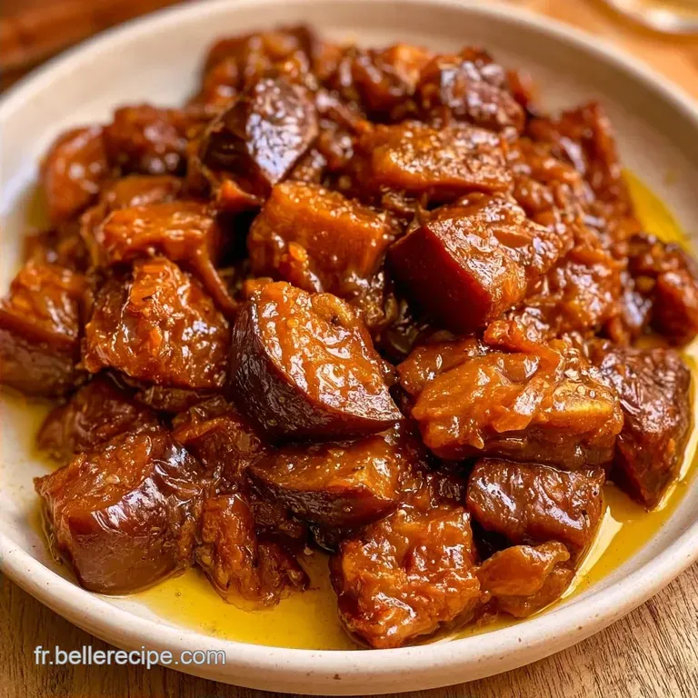 Aubergines Confites aux &Eacute;pices Maison
