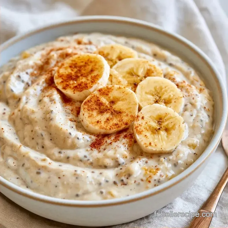 Avoine Overnight Banane au Chia