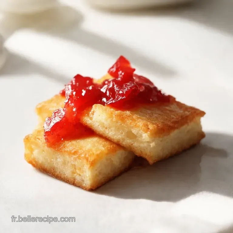 Barquettes Maison &agrave; la Confiture dAbricot