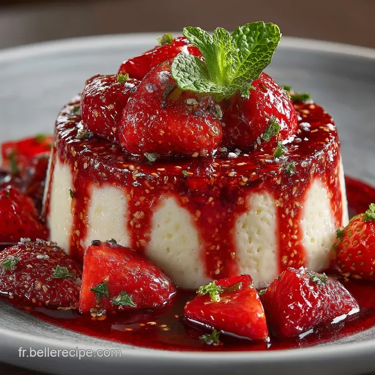 Le Bavarois aux Fraises &Eacute;toil&eacute; Un Nuage de Fra&icirc;cheur &agrave; la Fran&ccedil;aise