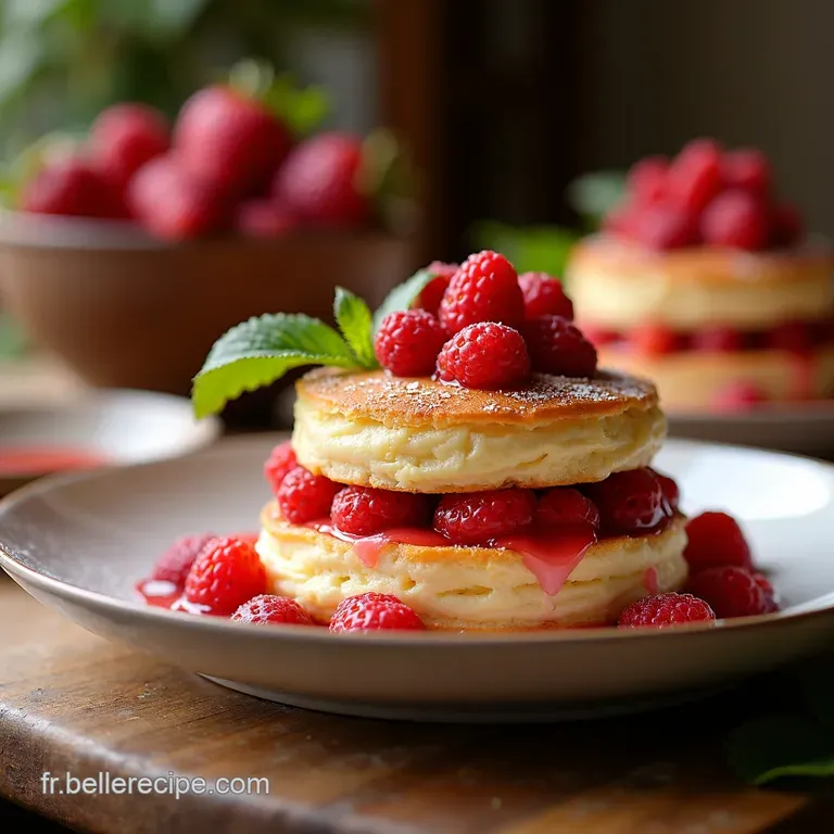 Bavarois Fraises Sp&eacute;culoos La Douceur Croquante presentation