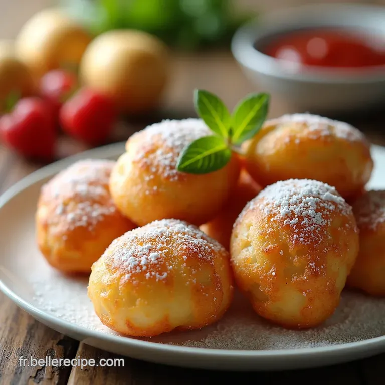 Beignets aux Pommes Express La Gourmandise Facile