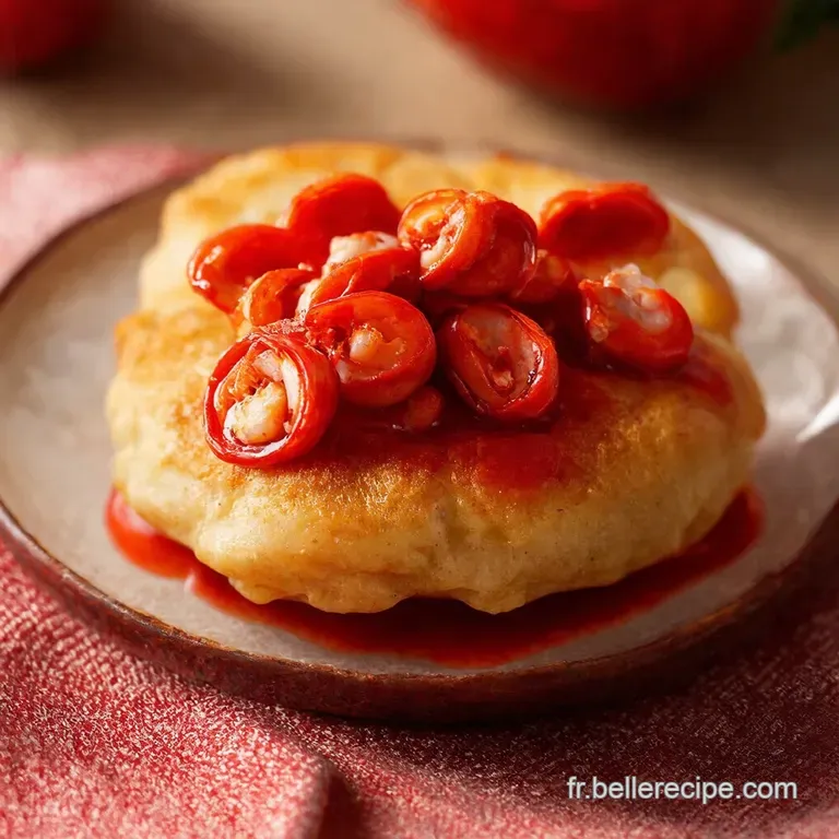 Beignets De Crevettes Maison Croustillants presentation