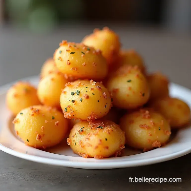 Bouch&eacute;es Dor&eacute;es de Patate Douce au Four Le Beignet R&eacute;confortant L&eacute;ger et &Eacute;pic&eacute;