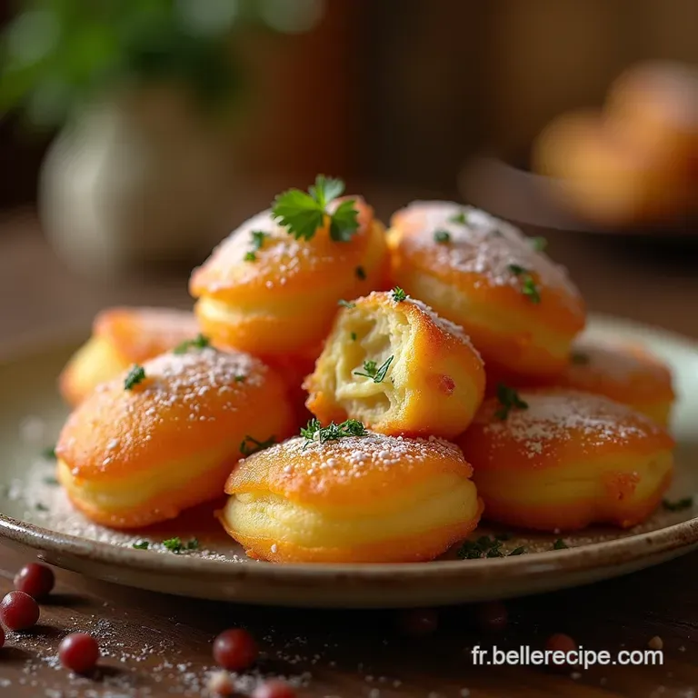 Beignets De Patate Douce Moelleux Lair De Louisiane &Agrave; Votre Cuisine presentation