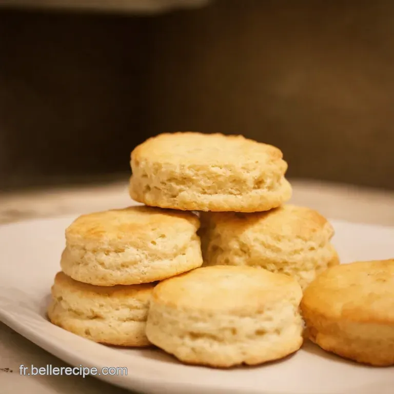 Biscuits Au Beurre Et Lait Ribot Fa&ccedil;on Sud Des &Eacute;tatsunis presentation
