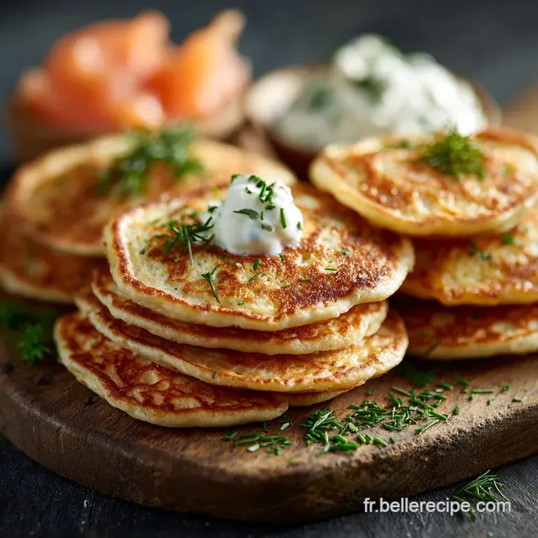 Blinis Maison Le Secret Pour Des Blinis L&eacute;gers Et Moelleux Inratables presentation