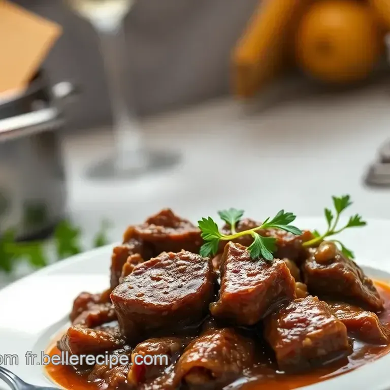Boeuf Bourguignon &agrave; la Julia