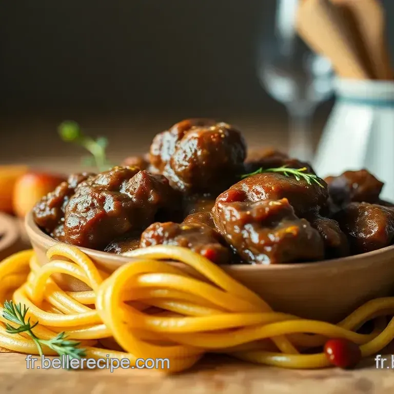 Boeuf Bourguignon Festif: Un Classique R&eacute;invent&eacute;