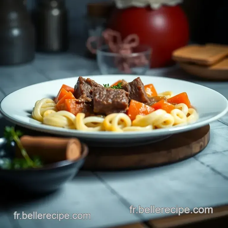 Boeuf Bourguignon : Tradition Et R&eacute;confort En Cuisine presentation