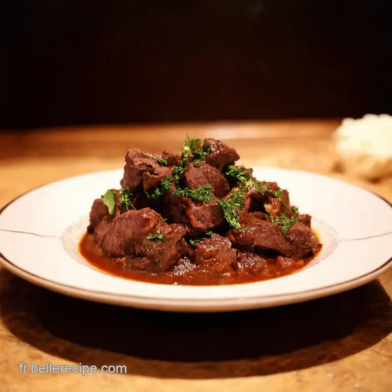 Boeuf Bourguignon Un Classique R&eacute;invent&eacute; presentation