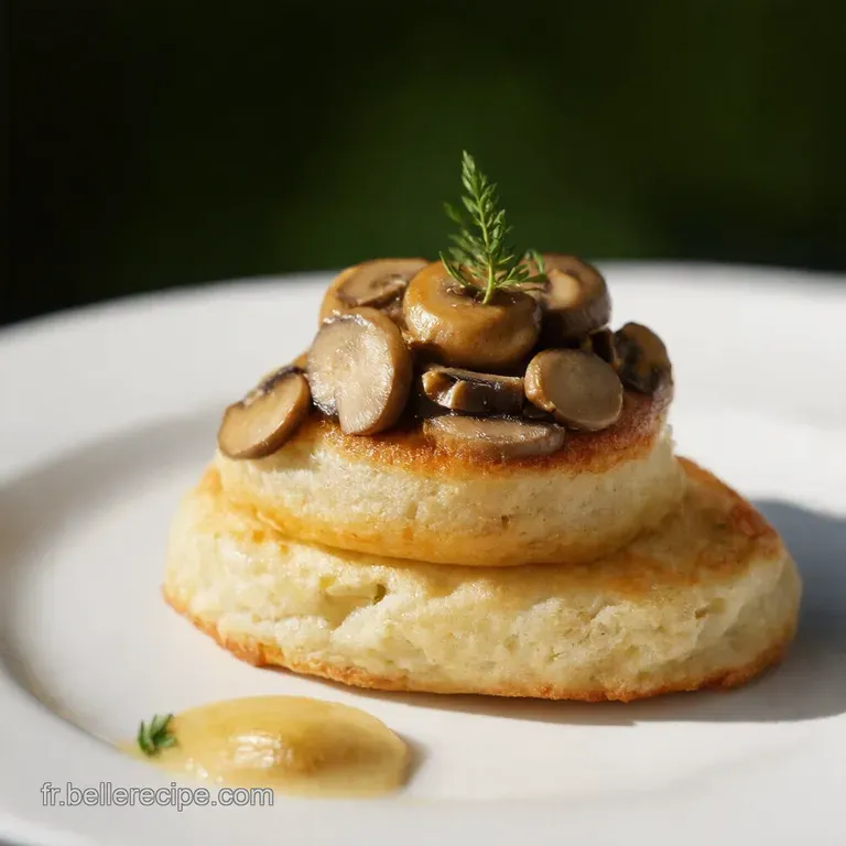 Bouch&eacute;es aux Champignons Gratin&eacute;es Express